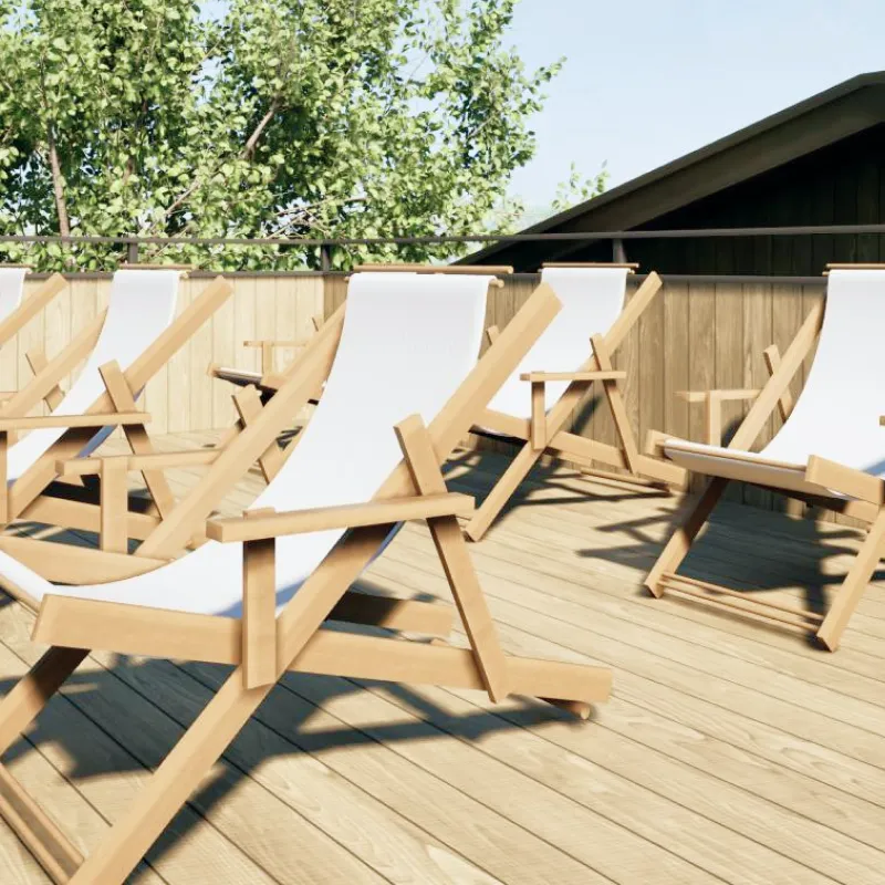 ルーフトップで外気浴